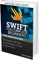 Swift for Complete Beginners book cover.