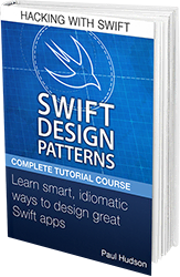 Swift Design Patterns book cover.