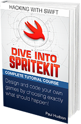 Dive Into SpriteKit book cover.
