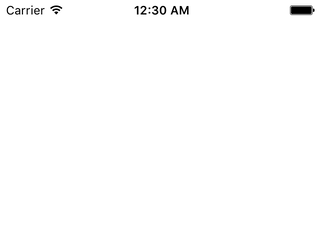 The basic Single View App project in Xcode. Yes, it’s just a large white space.