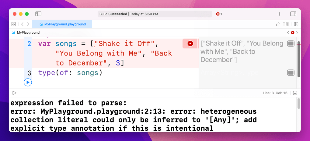 Adding a number to a String Array causes an error.