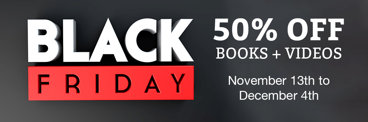 Save 50% in my Black Friday sale.