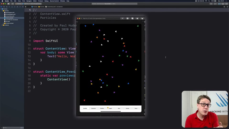 Creating a particle system in SwiftUI